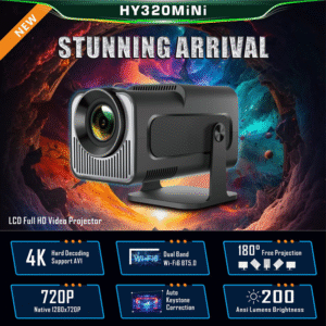 LumaBeam™ HY320 Mini Smart Projector