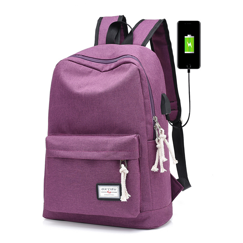 CarryCharge™ Casual Travel Backpack – Built-In USB Charging Port - Image 3