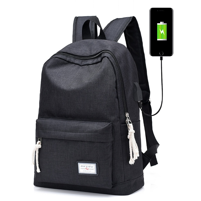 CarryCharge™ Casual Travel Backpack – Built-In USB Charging Port - Image 13