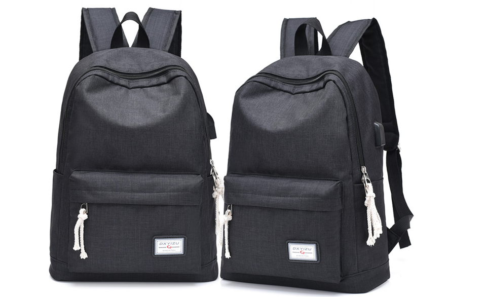 CarryCharge™ Casual Travel Backpack – Built-In USB Charging Port - Image 8